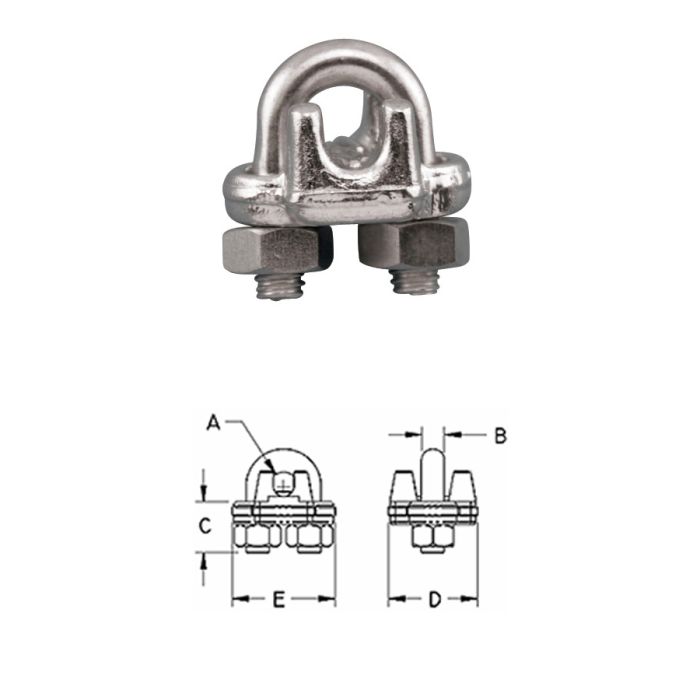 Heavy Duty Wire Rope Clips