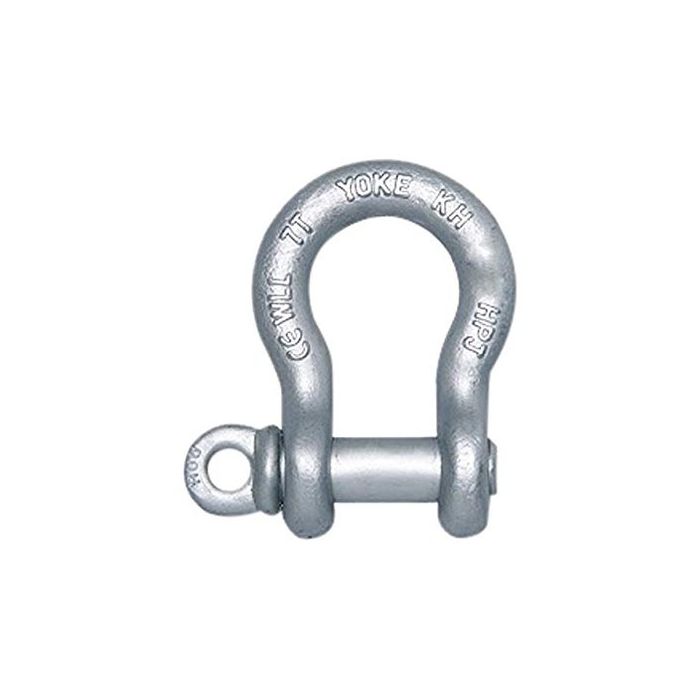 Forged Stainless Steel Pin (D) Safety Shackle
